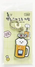 BIG ACRYLIC KEYRING  - HIDDEN KOREAN FOOD INSIDE