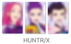 KPop Demon Hunters - Lenticular Photocard Set