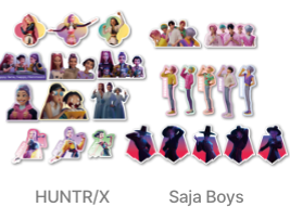 KPop Demon Hunters - Sticker Pack