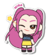 KPop Demon Hunters - Big Sticker
