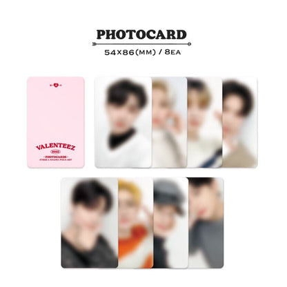 SET DE TARJETAS FOTOGRÁFICAS ATEEZ X KAURA [VALENTEEZ] 